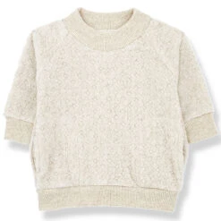 Sonia Polar Fleece Dress In Oatmeal By 1+ In The Family