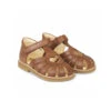 Heart Sandals In Cognac By Angulus
