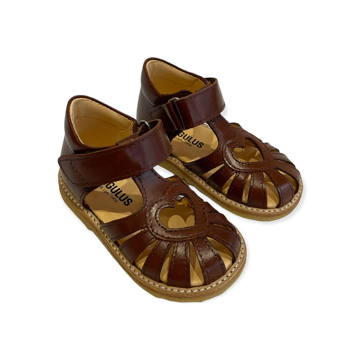 Heart Starter Sandals In Angulus Brown By Angulus - Image 2