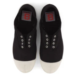 Women's Elly Tennis Shoe In Carbon By Bensimon