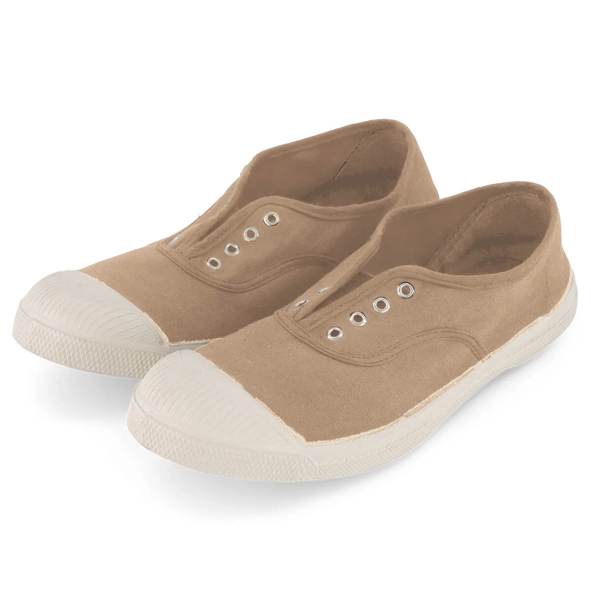 Women's Elly Tennis Shoe In Eggshell By Bensimon - Image 2