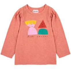 Funny Friends Balloon Sleeve T-Shirt By Bobo Choses