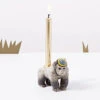 Gorilla Party Animal Ceramic Cake Topper By Camp Hollow