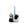 Panda Party Animal Ceramic Cake Topper By Camp Hollow