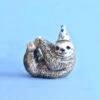 Sloth Party Animal Ceramic Cake Topper By Camp Hollow
