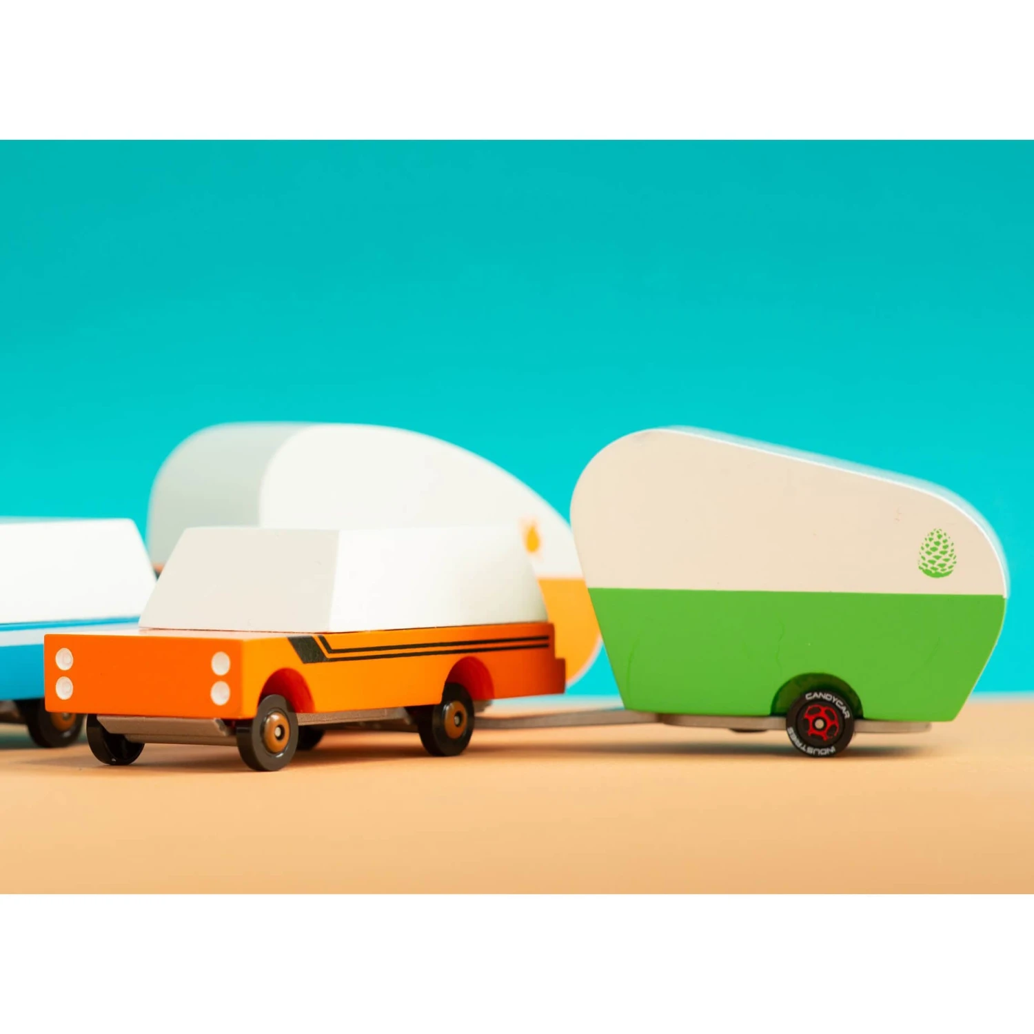 Pinecone Camper Trailer For Mini Candycar By Candylab Toys - Image 4