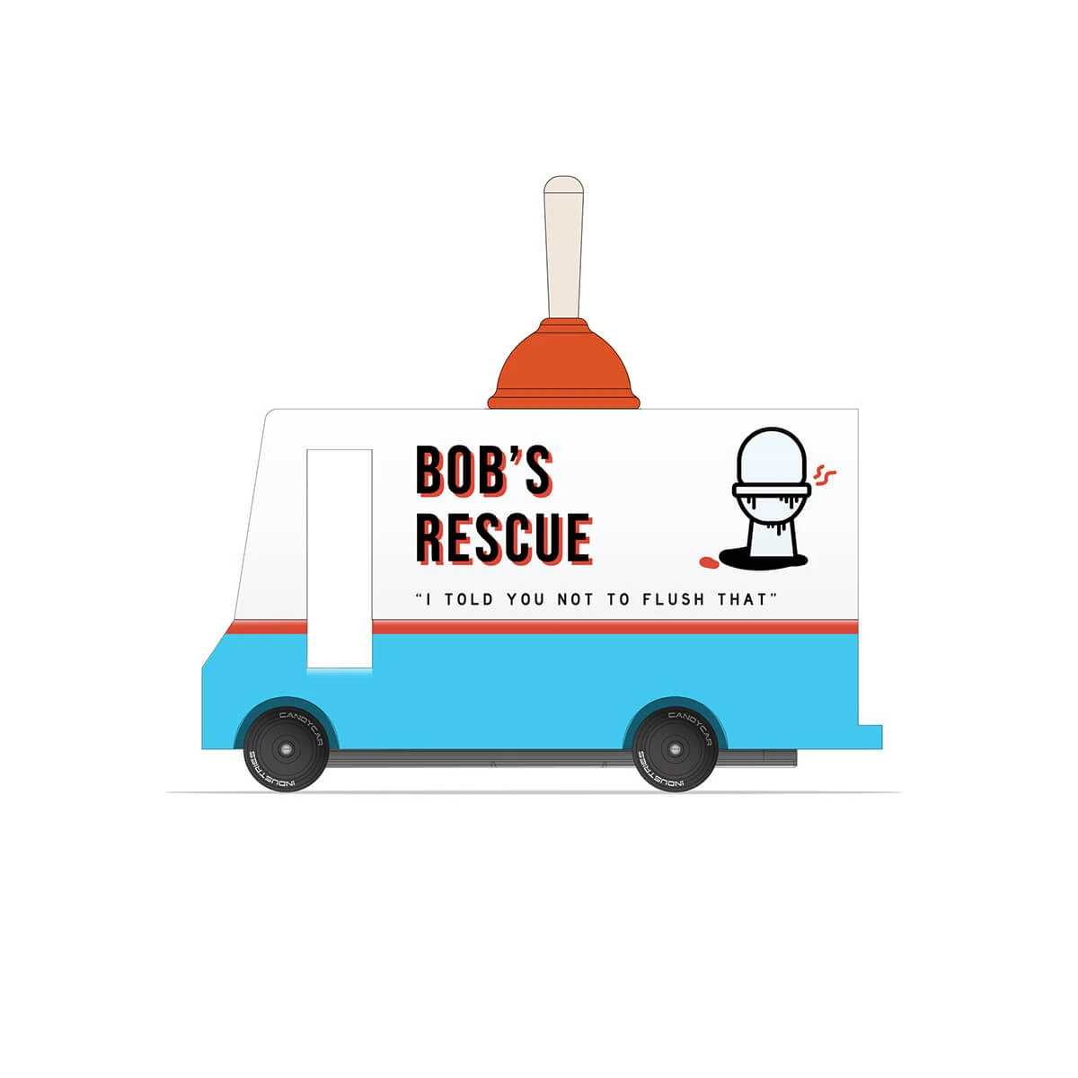 Plumbing Van Mini Candyvan By Candylab Toys