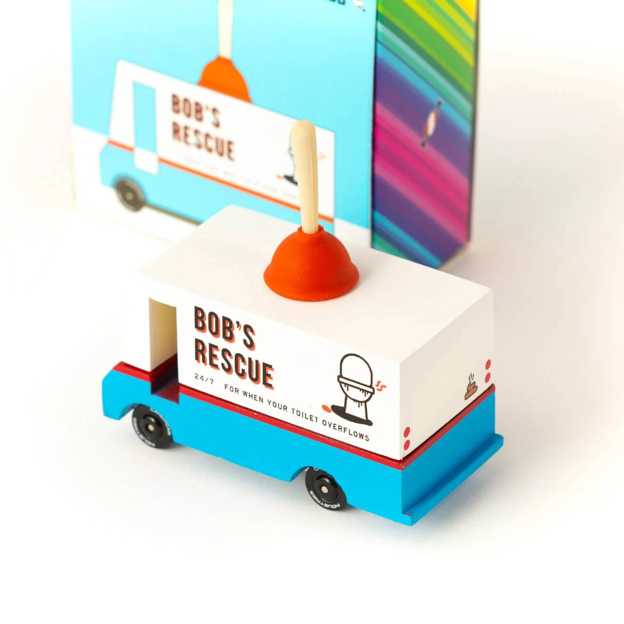 Plumbing Van Mini Candyvan By Candylab Toys - Image 3