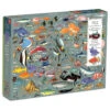 Deepest Dive 1000 Piece Puzzle With Shaped Pieces By Mudpuppy