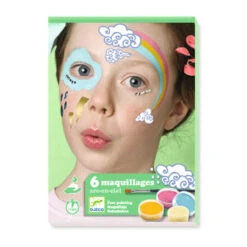 Rainbow Face Paint Set By Djeco