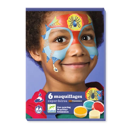Superhero Face Paint Set By Djeco