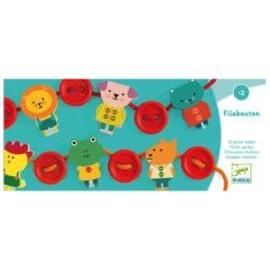 Filabouton Threading Beads By Djeco