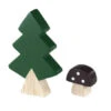 Fir Tree - Polepole Wooden Komono By T-Lab