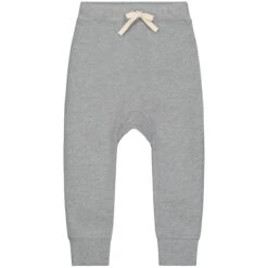 Seamless Baggy Pants In Grey Melange By Gray Label