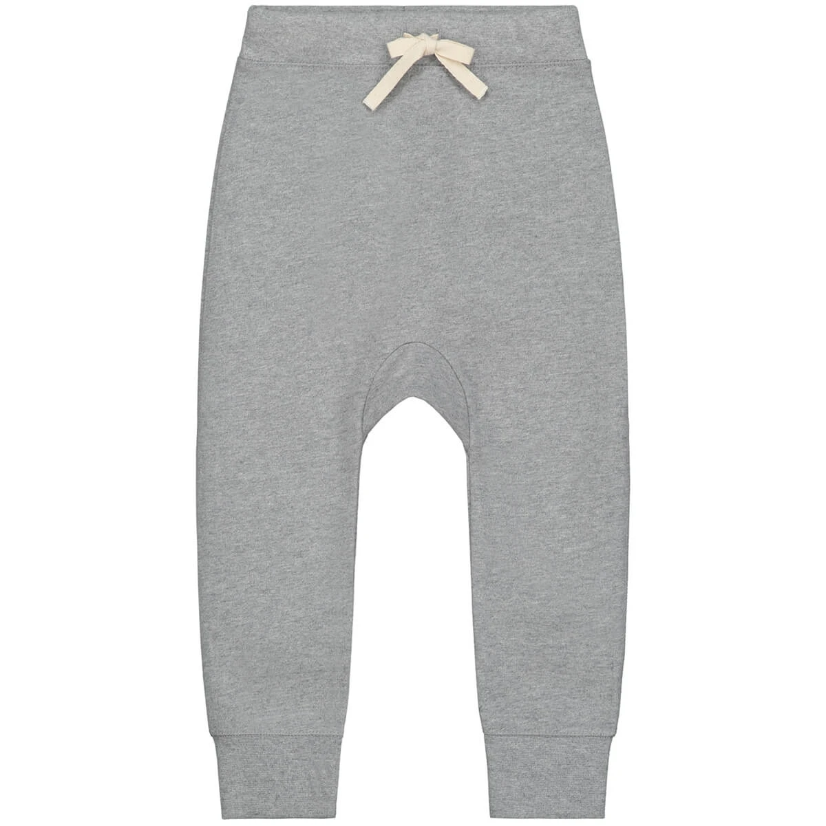 Seamless Baggy Pants In Grey Melange By Gray Label