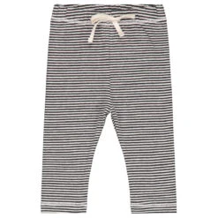 Striped Baby Leggings In Nearly Black By Gray Label - Last Ones In Stock - 0-12 Months