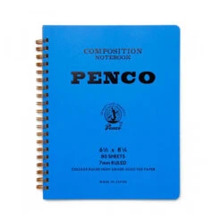 Large Coil Notebook In Blue By Hightide Penco
