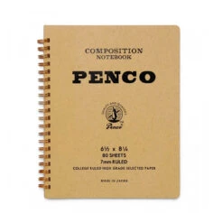 Large Coil Notebook In Natural By Hightide Penco