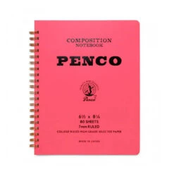 Large Coil Notebook In Red By Hightide Penco