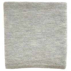 Coco Blanket In Grey Melange By Hvid