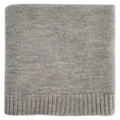 Didi Blanket In Grey Melange By Hvid