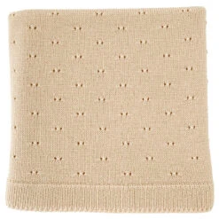 Bibi Blanket In Oat By Hvid