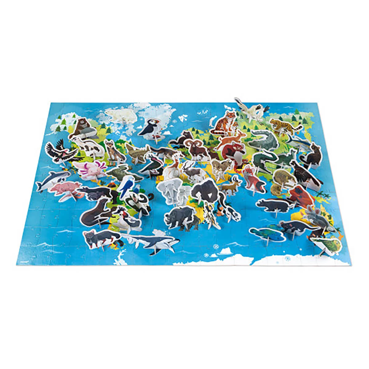 Endangered Animals 200 Piece Educational Jigsaw Puzzle By Janod - Image 2