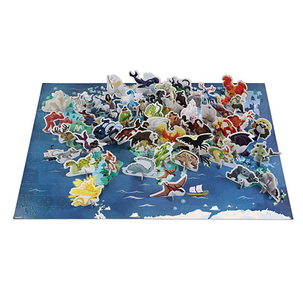 Myths & Legends 200 Piece Educational Jigsaw Puzzle By Janod - Image 2