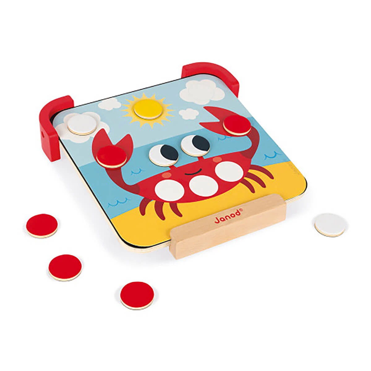 I Am Learning Colours: Magnetic Chips By Janod