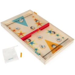 Wooden Sling Puck Game By Janod