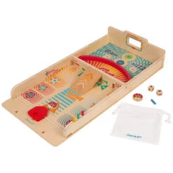 Wooden Shuffleboard Game By Janod