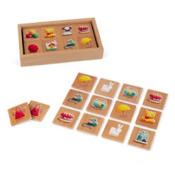 First Words Wooden Memory Game By Janod