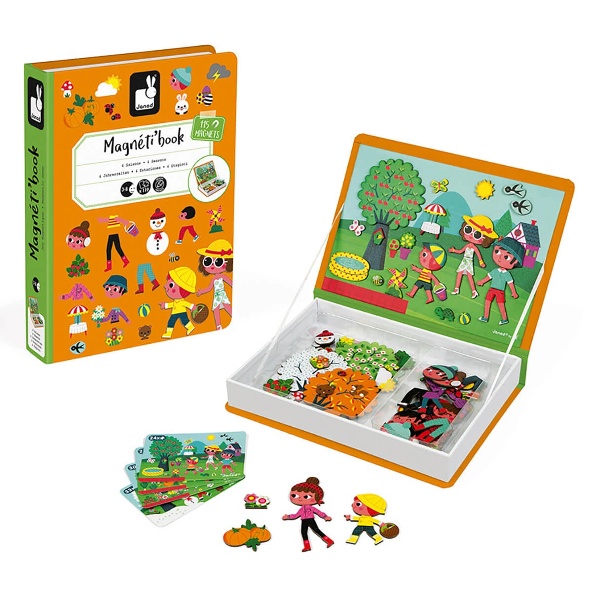 Four Seasons Magneti Book By Janod - Image 5