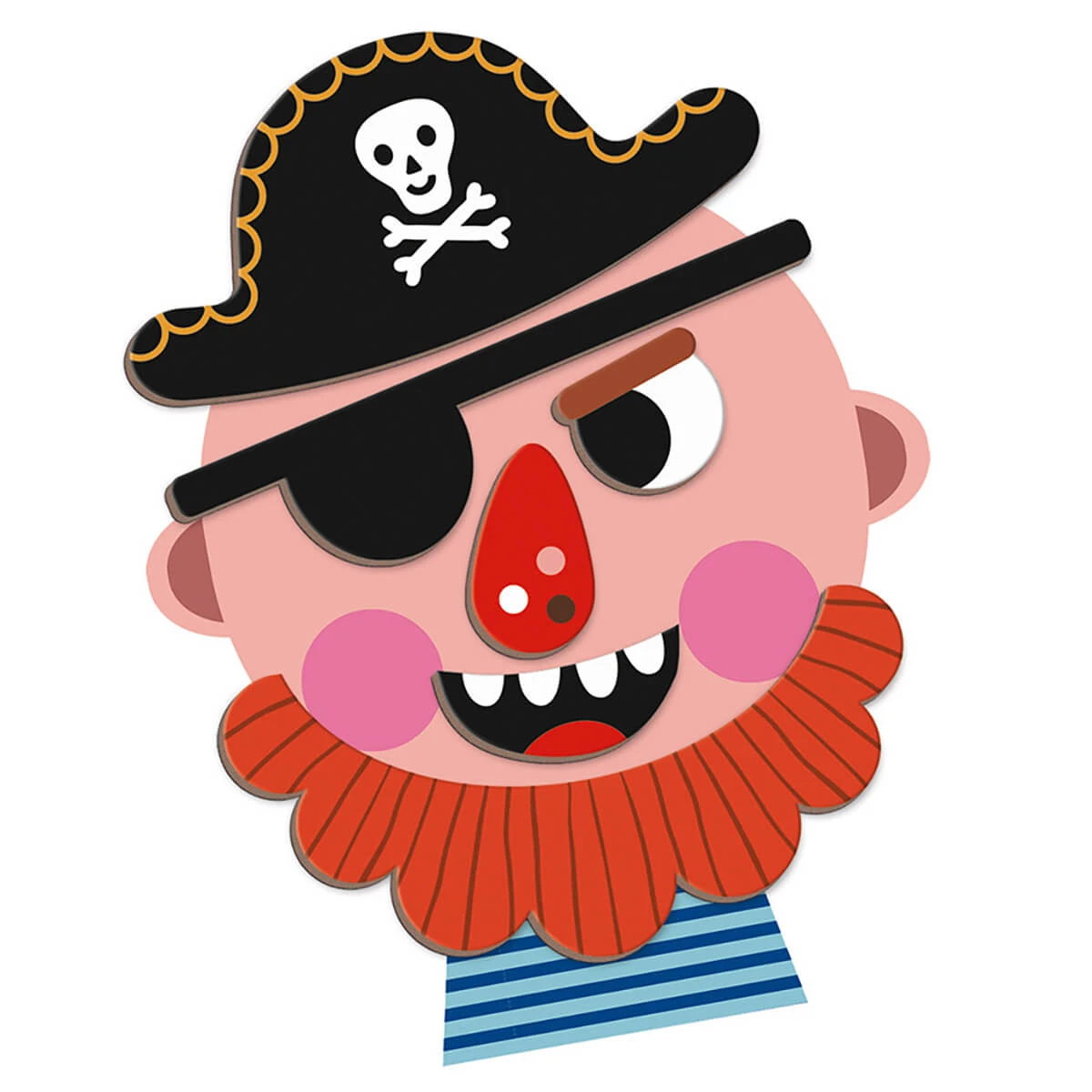 Boy's Crazy Faces Magneti Book By Janod - Image 2