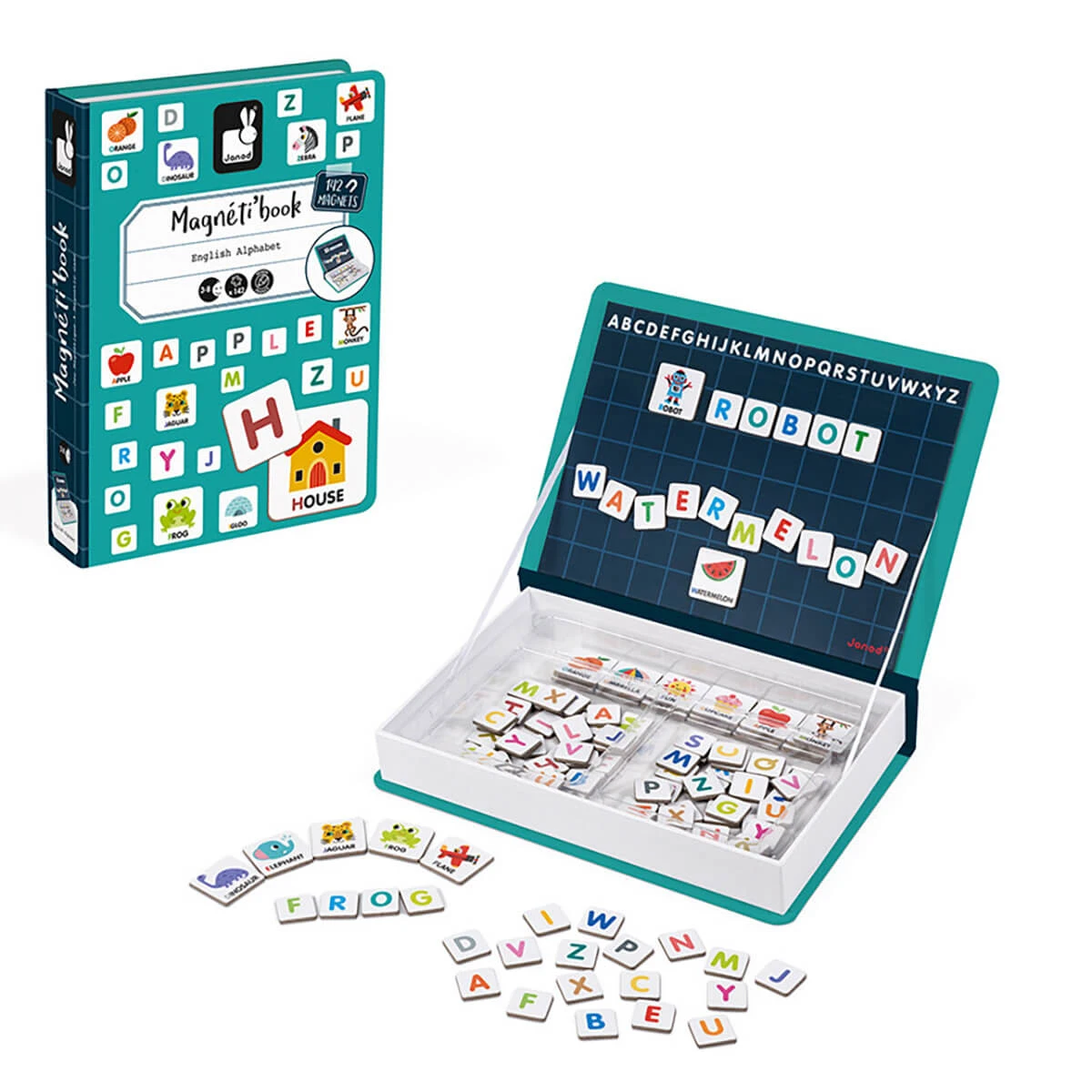 English Alphabet Magneti Book By Janod - Image 5