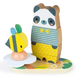 Pure Stackable Bear By Janod