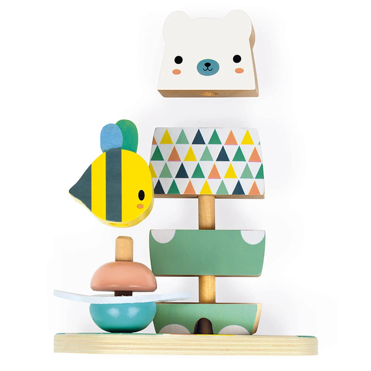 Pure Stackable Bear By Janod - Image 3