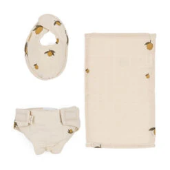Doll Nursery Set In Lemon By Konges Sløjd