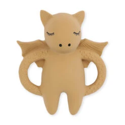 Teether Soother Bat In Almond By Konges Sløjd
