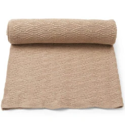 Pointelle Baby Blanket In Moonlight By Konges Sløjd