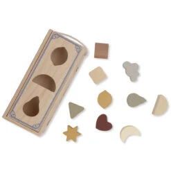 Moon, Cloud And Star Shape Sorter By Konges Sløjd