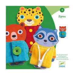 Lacing Ziptou Game By Djeco