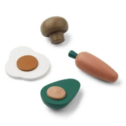 Fernandes Play Food In Garden Green Multi Mix By Liewood