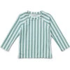 Noah Swim Tee In Peppermint / White Stripe By Liewood