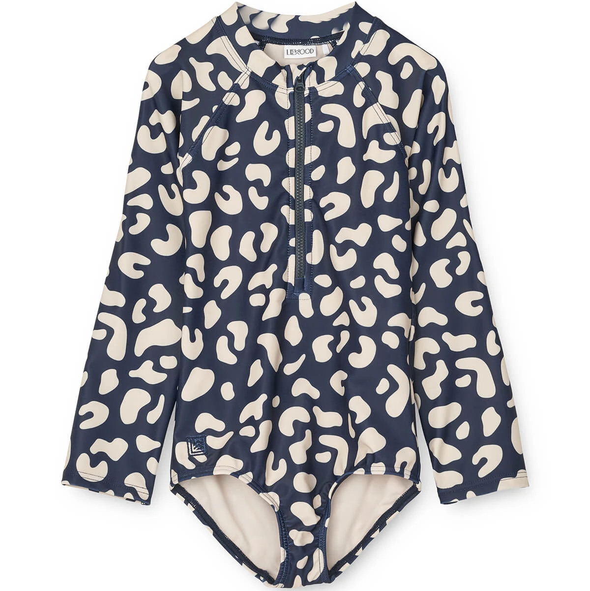 Magali Swimsuit In Leo Navy By Liewood