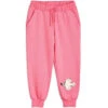 Peace Dove Sweatpants In Pink By Mini Rodini X Wrangler