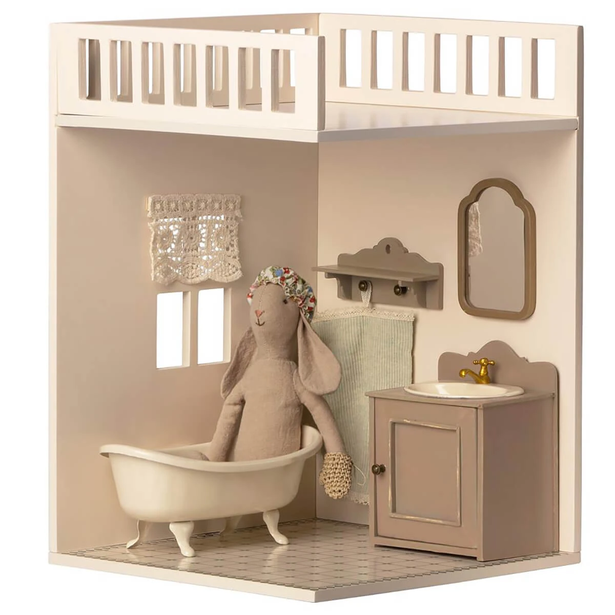House Of Miniature Dollhouse Bonus Bathroom By Maileg - Image 3