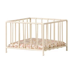 Baby Mouse Playpen With Floral Mattress (My) By Maileg