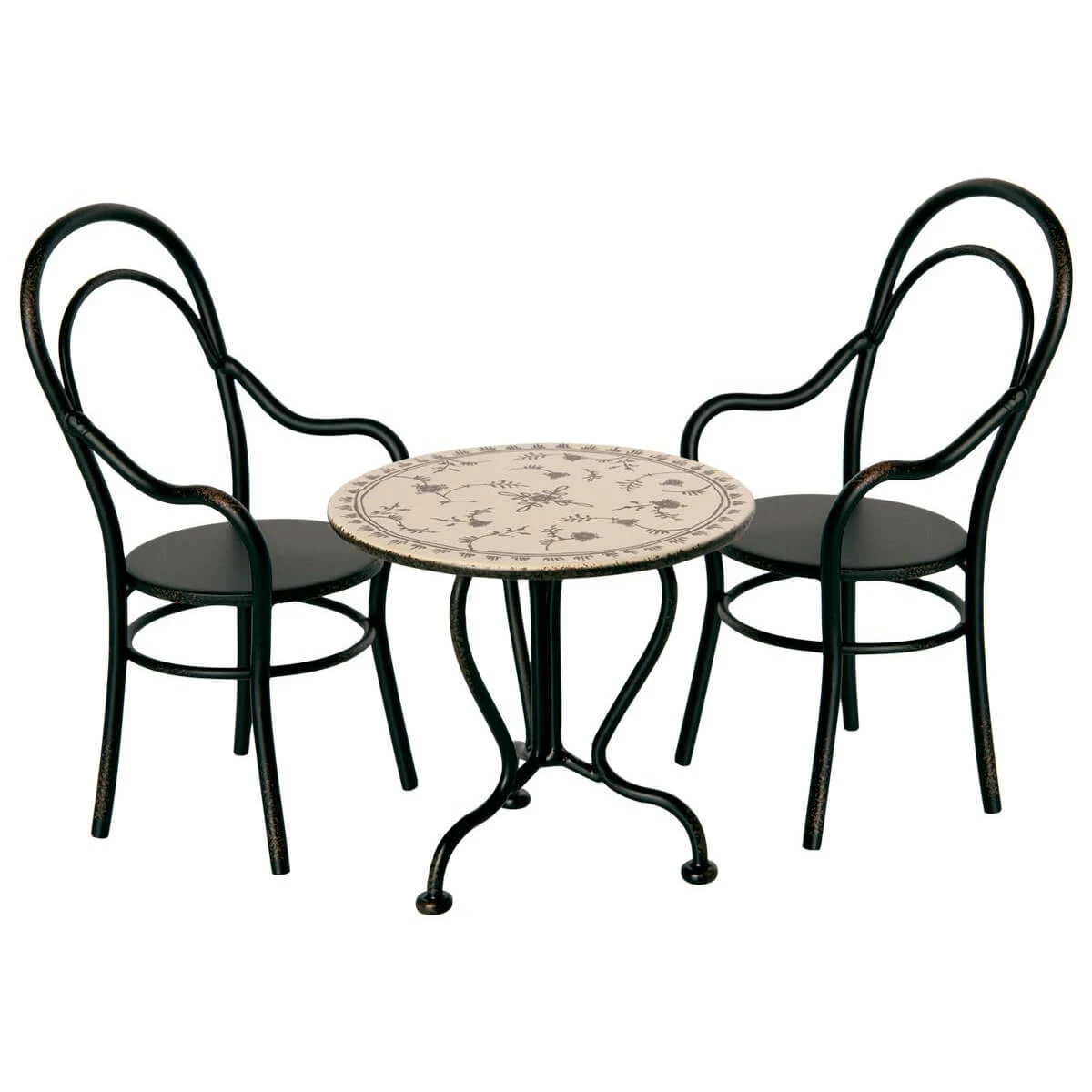 Vintage Tea Table In Anthracite (Micro) By Maileg - Image 2