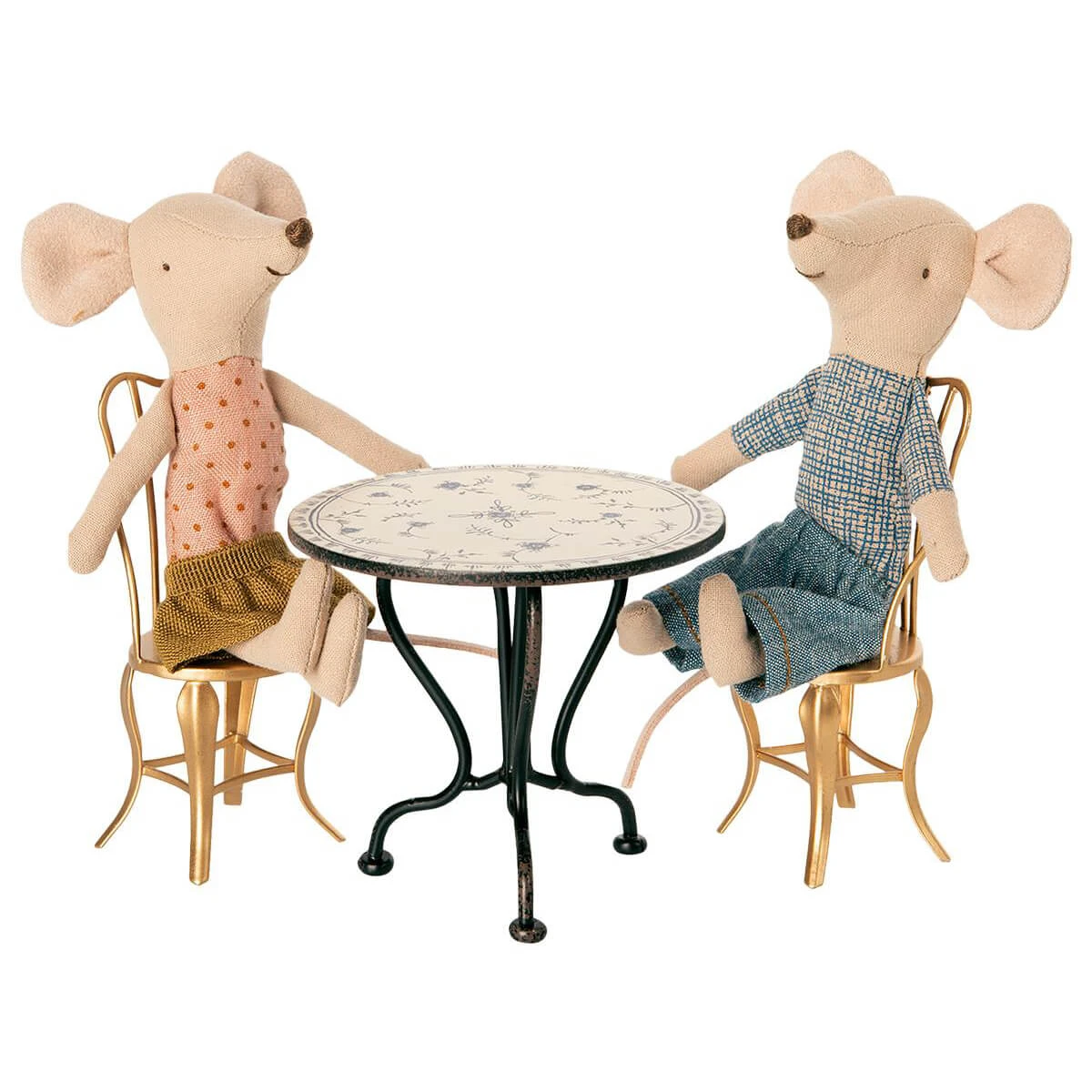 Vintage Tea Table In Anthracite (Micro) By Maileg - Image 3